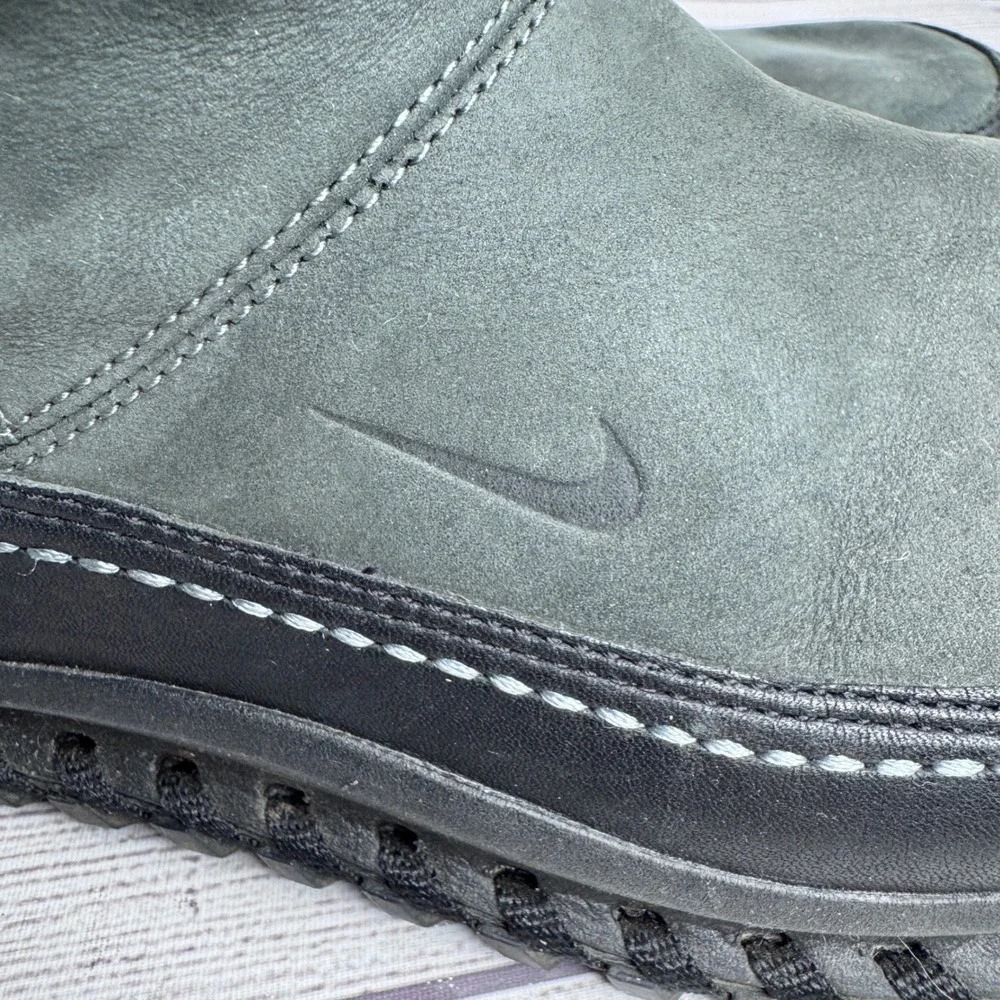 Nike Valenka 2 ACG Puddle Proof size 7 Winter Boots Grey Nubuck Shearling Lined‎